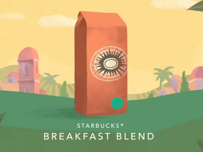 Starbucks Animation Example