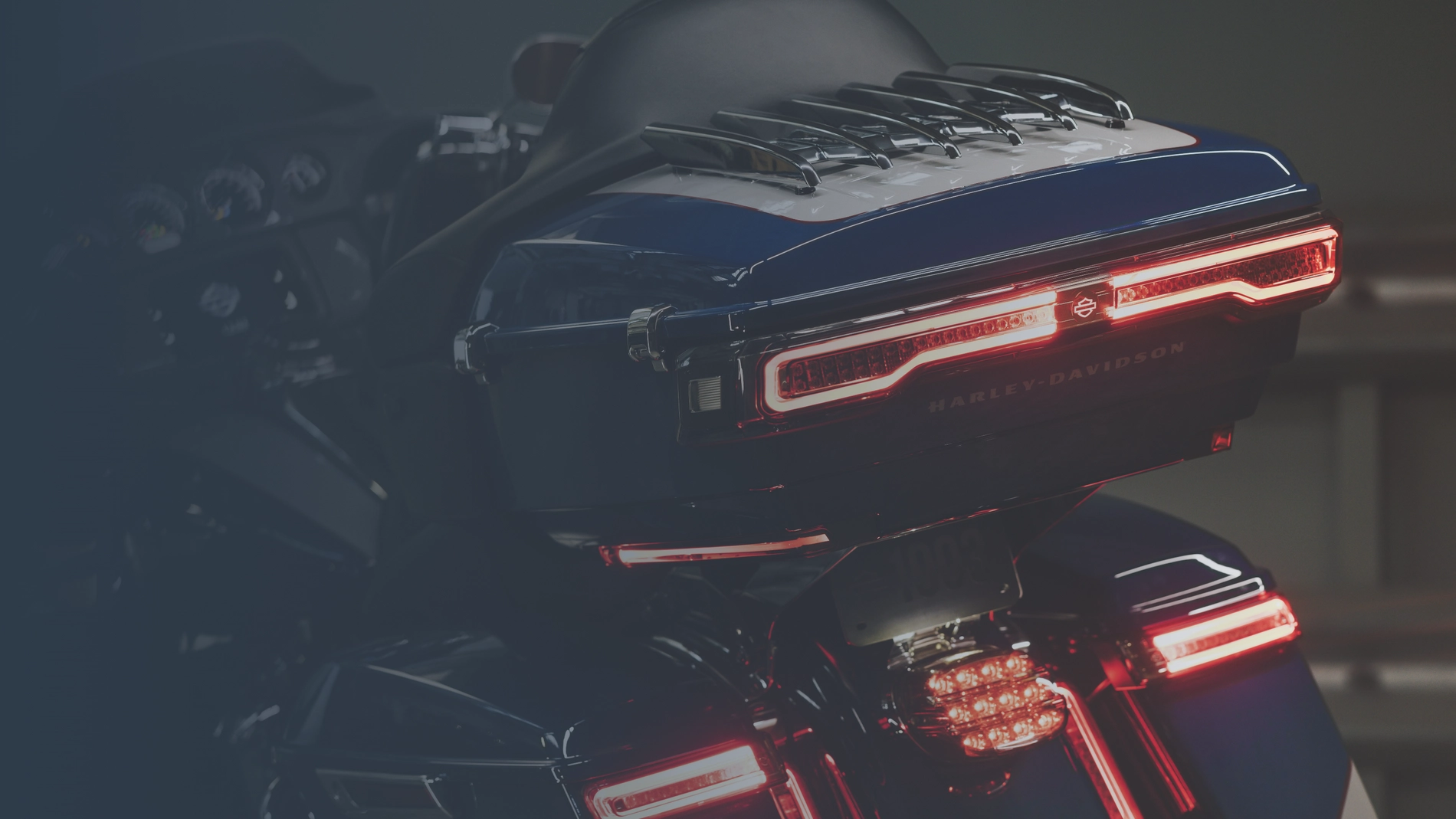 Harley Davidson bike brake-lights 