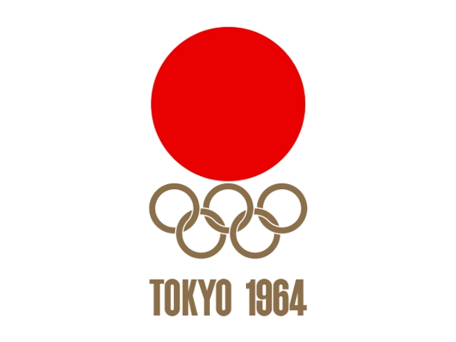 Logo from 1964 Tokyo Olympics 