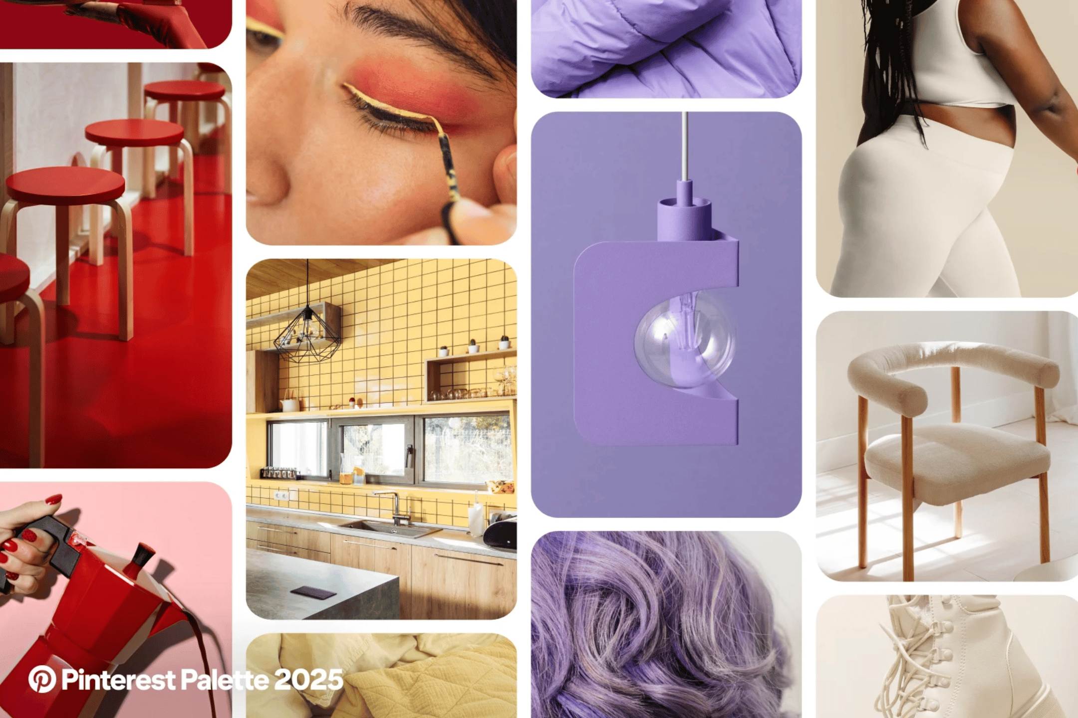 Pinterest palette colours 2025