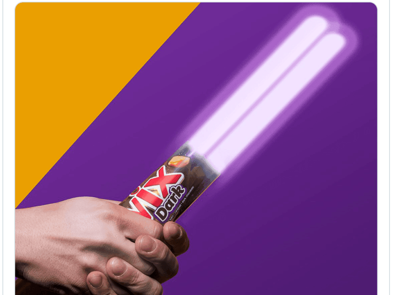 Twix and Starwars advert