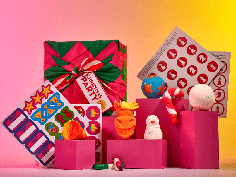 Lush Christmas Campaign image