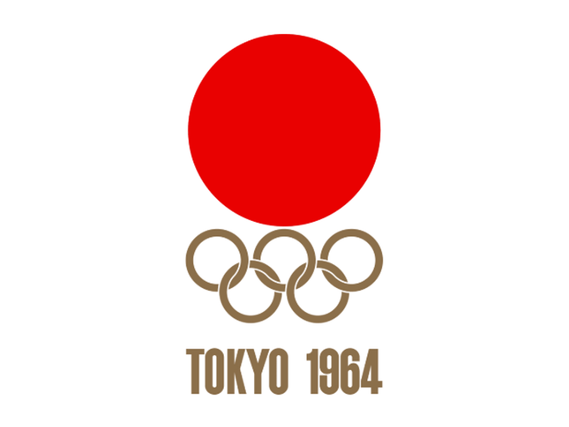 Logo from 1964 Tokyo Olympics 