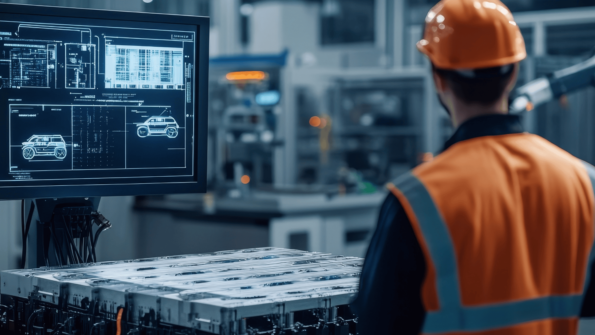 Automotive automations with worker