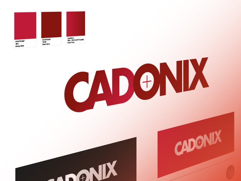 the cadonix logo with the iconic red colours