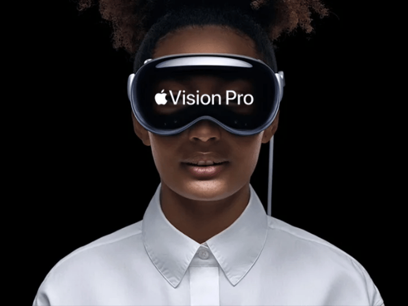 apple vision pro headset ad