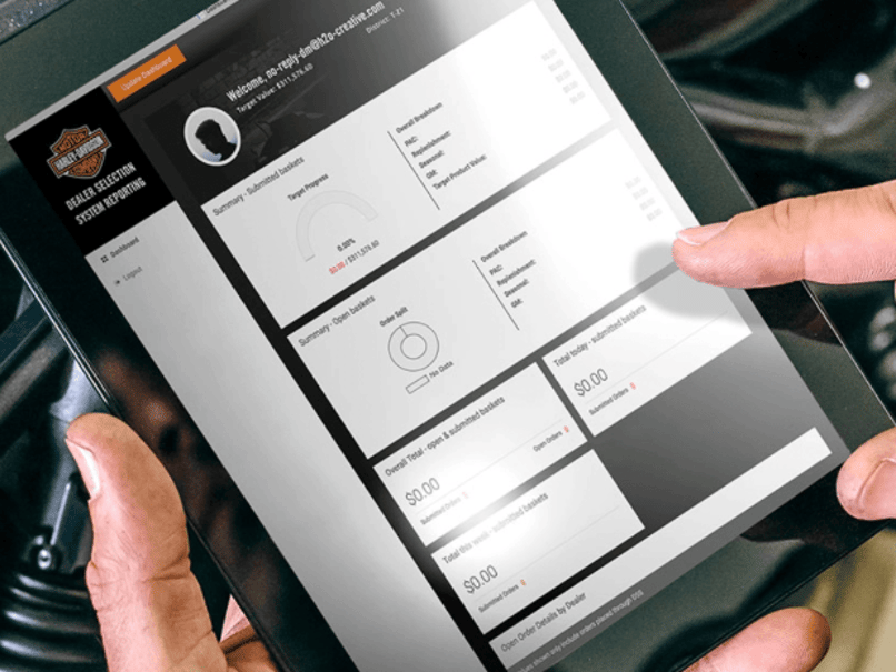 Ordering tool tablet preview